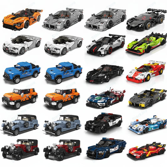 Mould King Sportwagen Bouwset - Compatibel met LEGO®