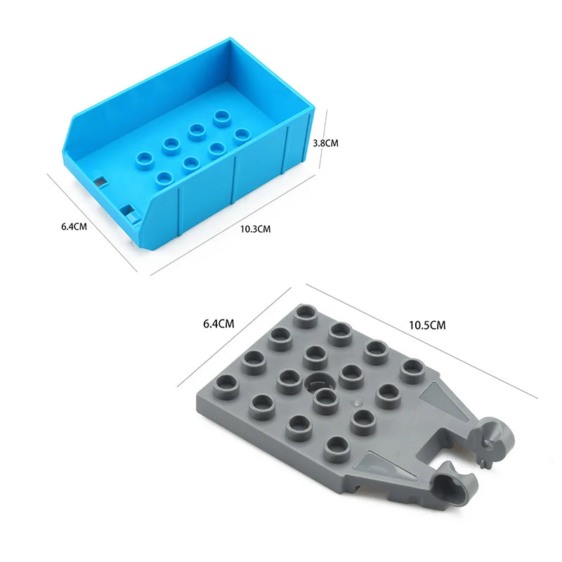 Trein rails en accessoires set – Compatibel met Duplo®