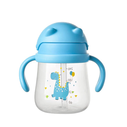 270ml Baby Drinkbeker met Rietje en Dubbele Handvatten