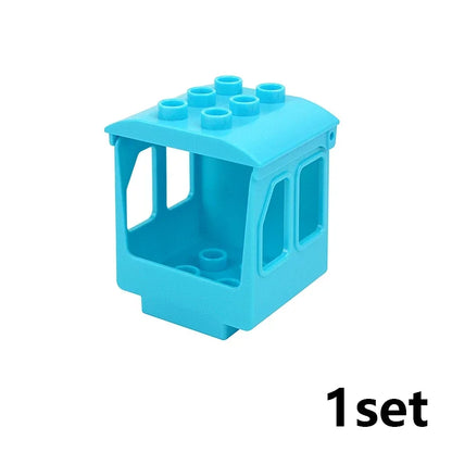 Trein rails onderdelen set – Compatibel met Duplo®