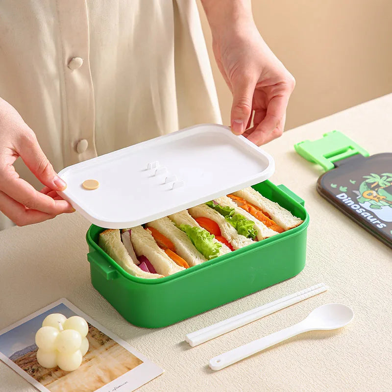 Lunchbox en Drinkfles voor Kinderen met Dinosaurus of Eenhoorn