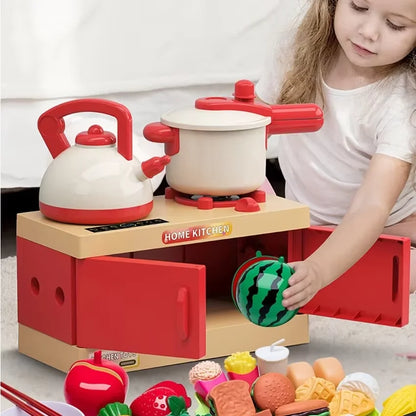 Speelgoed Keukenset voor Kinderen met Pannen en Speelgoed Eten