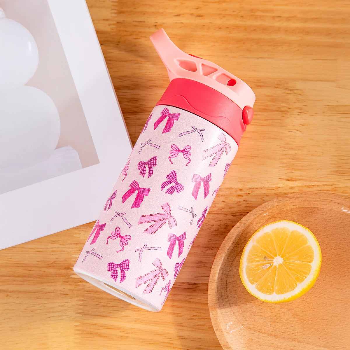 Thermosbeker RVS met Dierenprint en Handvat - 350ml