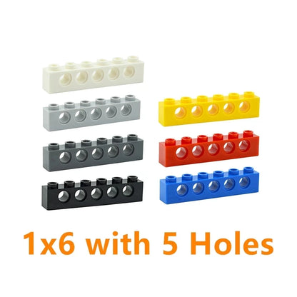 Technische bouwstenen balken – Compatibel met LEGO® (met gaten)