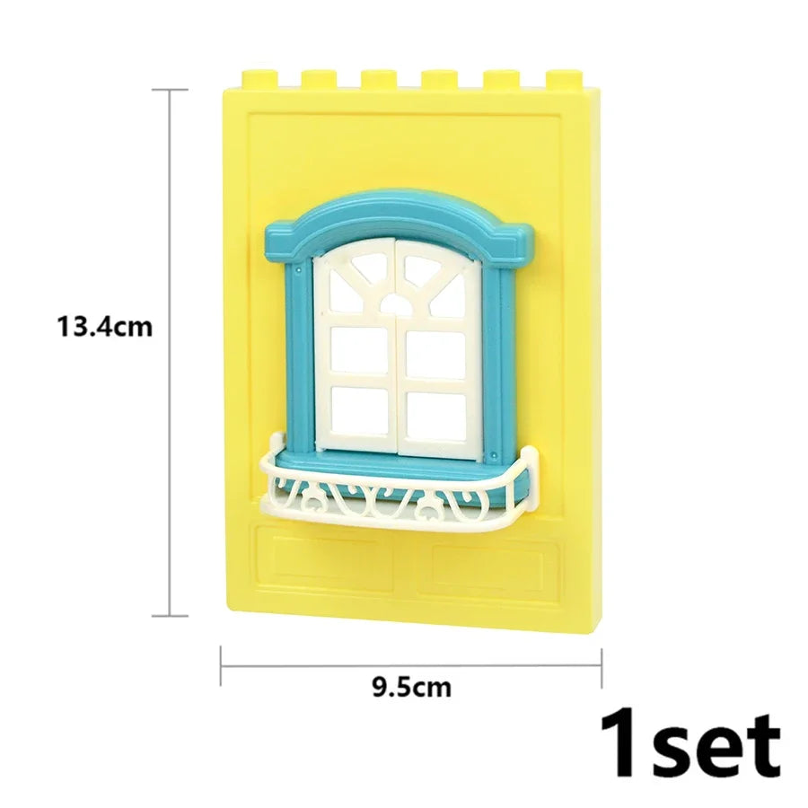 Grote Huis Bouwblokken Onderdelen - DUPLO®-compatibel
