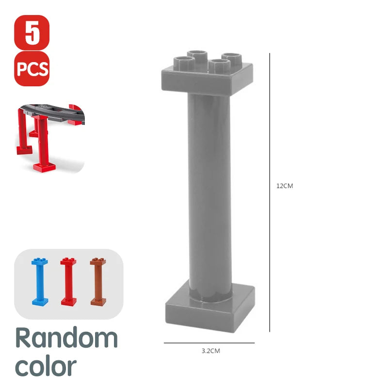 Trein rails en accessoires set – Compatibel met Duplo®