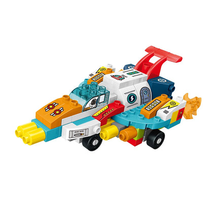 Duplo-compatibele Bouwblokken: Maak Robots, Auto's of Ruimtevaartuigen (79 Stukken)