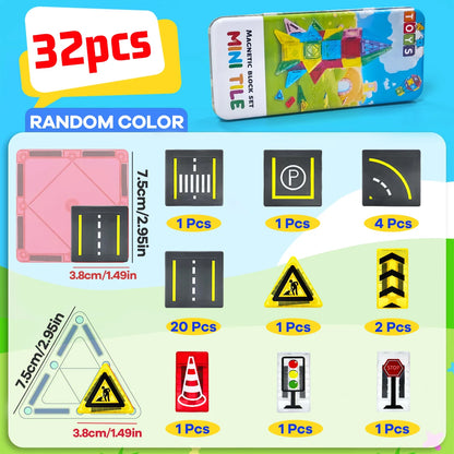 Magnetische wegen set voor bouwen