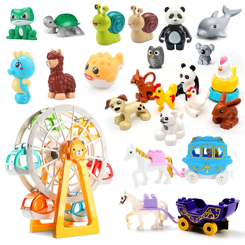 Huisdieren en dieren set – Compatibel met Duplo®