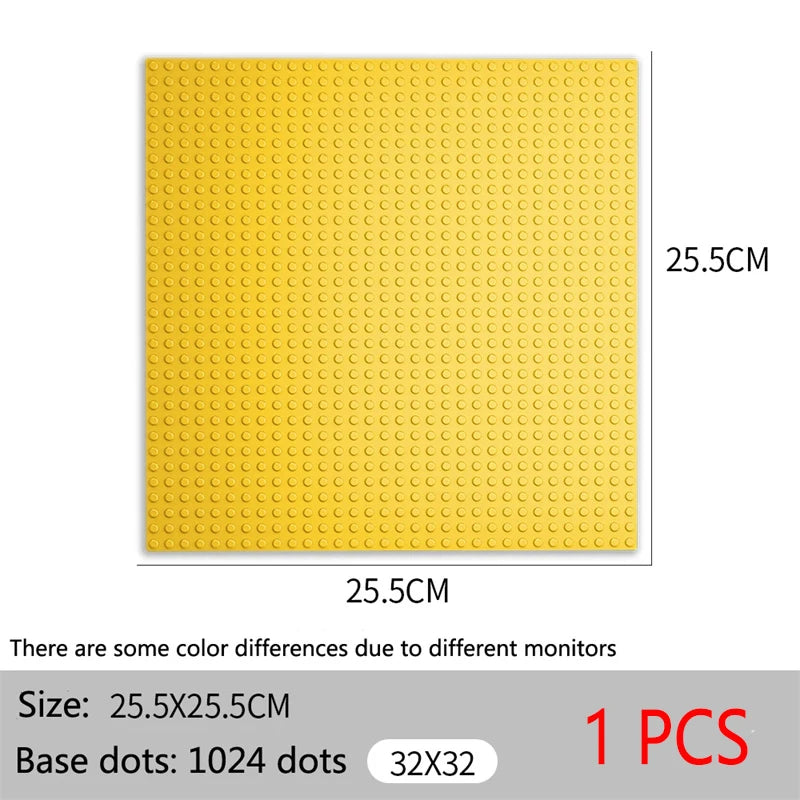 Bouwplaat 32x32 studs voor bouwblokjes – Compatibel met Lego