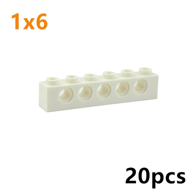 Technische bouwstenen balken – Compatibel met LEGO® (met gaten)