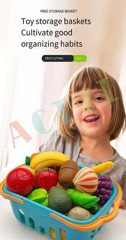 Speelset Snijdbaar Fruit en Groenten voor Kinderen