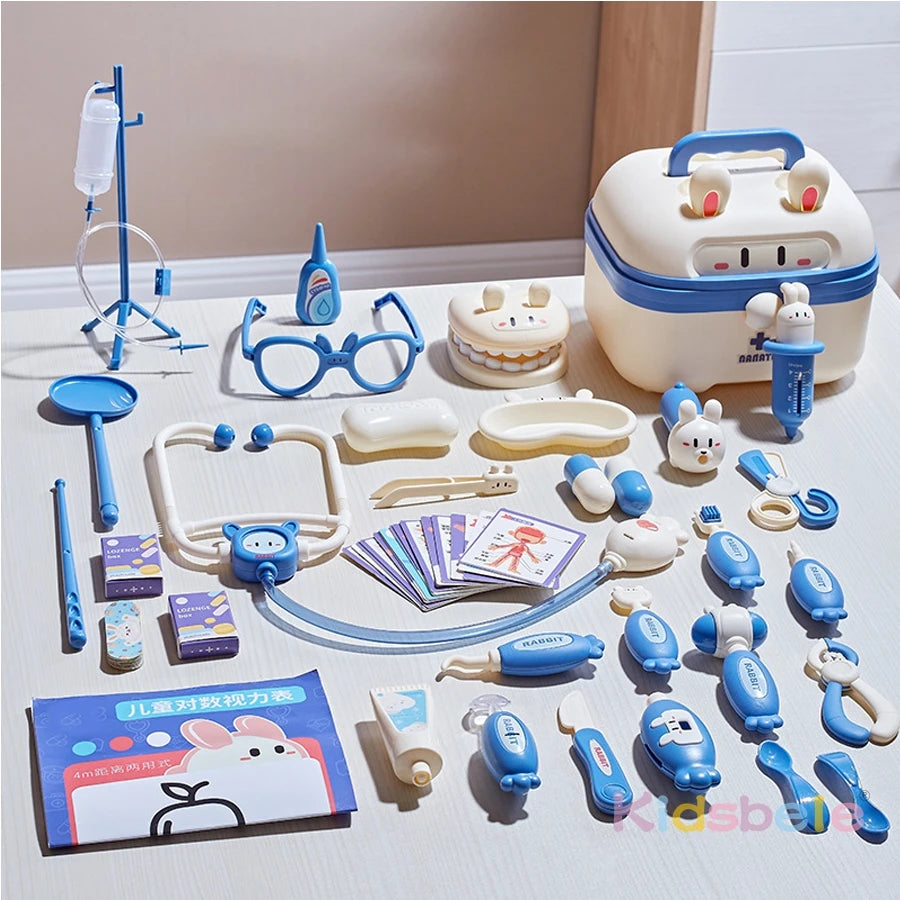 Complete Doktersset voor Kinderen met Medische Instrumenten