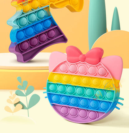 Pop Push Bubble Fidget Speelgoed voor Stressvermindering en Zintuiglijke Ontwikkeling
