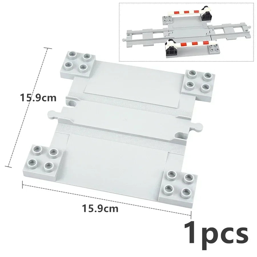 Trein rails onderdelen set – Compatibel met Duplo®