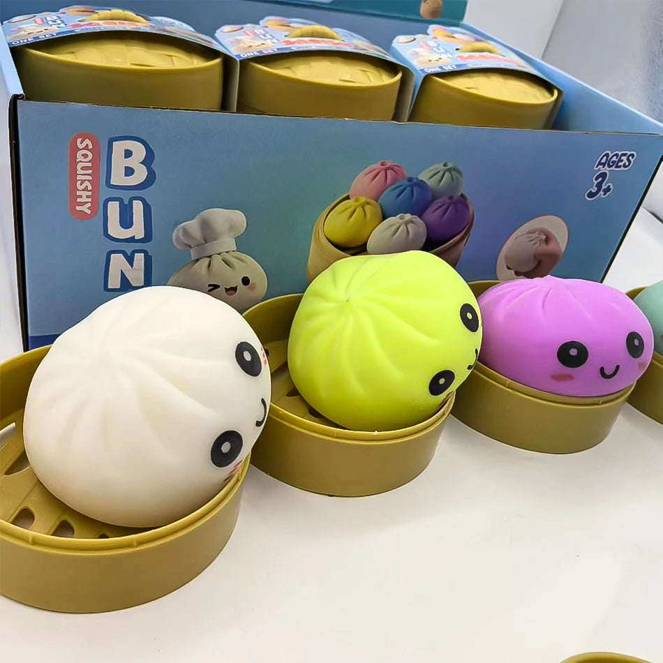Verrassings Squishy in Dumpling Vorm