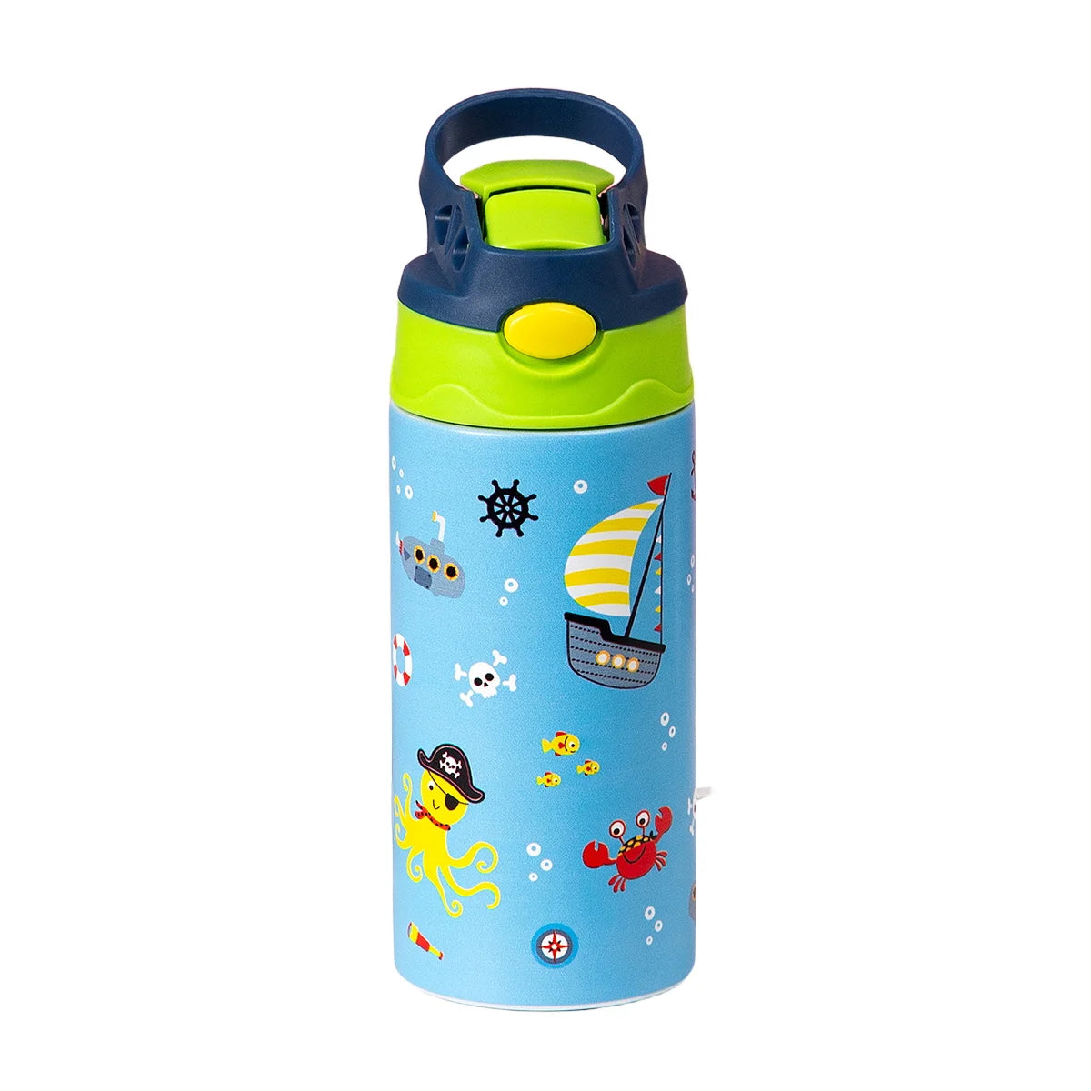Thermosbeker RVS met Dierenprint en Handvat - 350ml