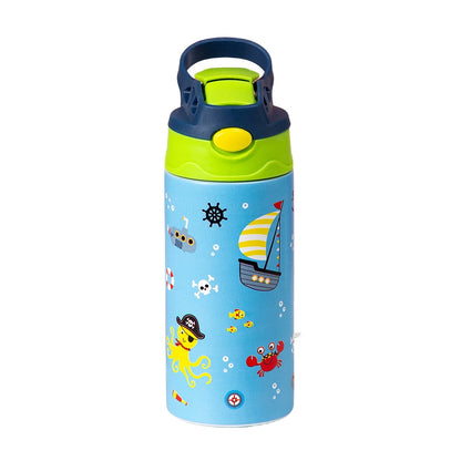 Thermosbeker RVS met Dierenprint en Handvat - 350ml