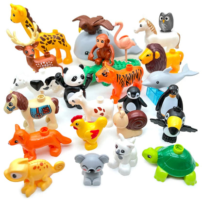 Dieren set voor bouwstenen – Compatibel met Duplo®