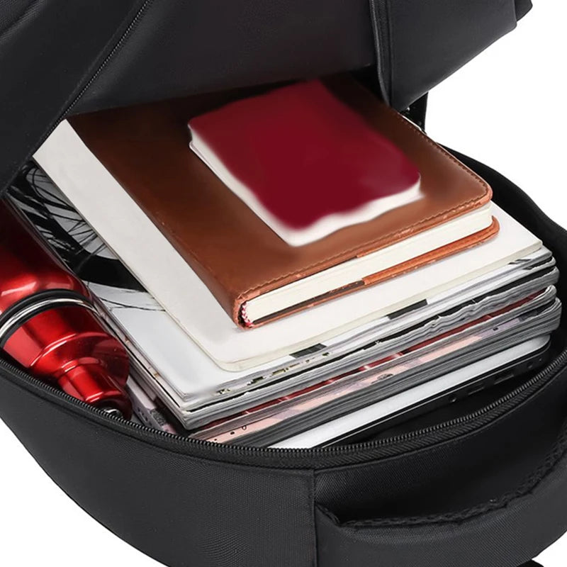 Ruime Unisex Nylon Rugzak voor Studenten en Reizen
