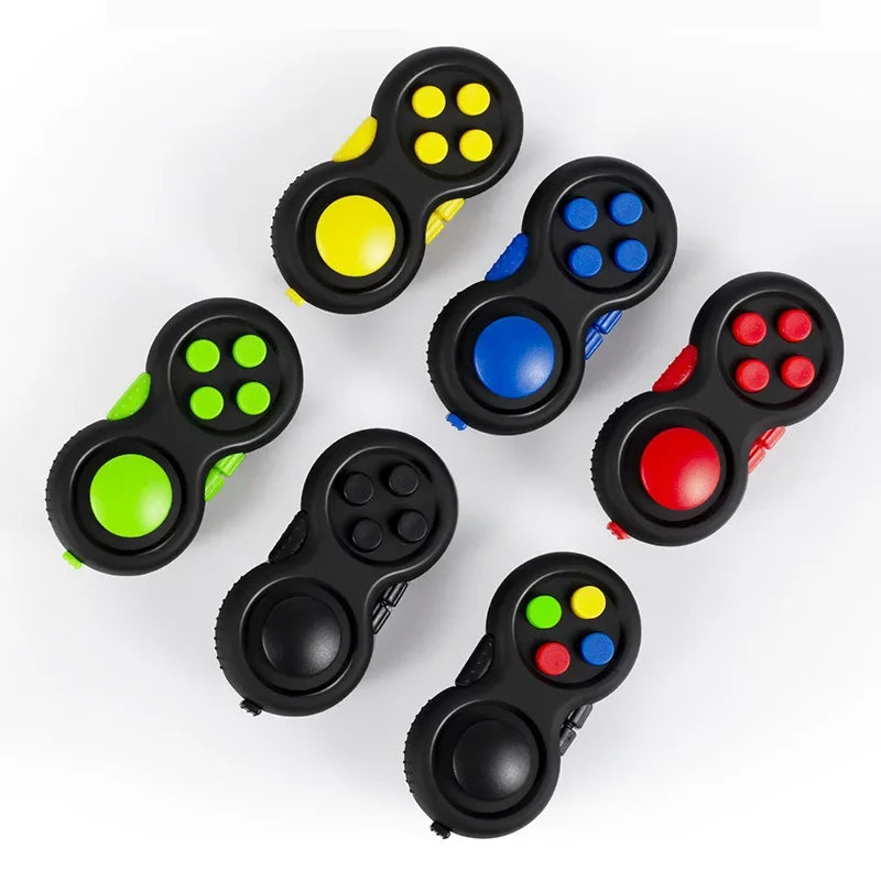 Fidget Cube Speelkubus met Diverse Knoppen en Draaifuncties
