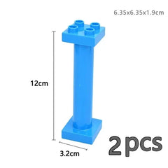 Blue High Pillar
