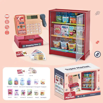 Kassaspeelgoed voor Kinderen met Geluid en Lichtjes – Supermarkt Rollenspel