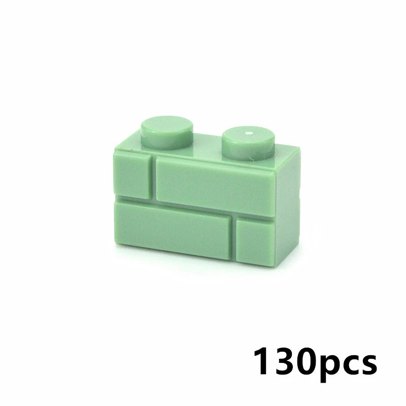 Kleine bouwstenen voor muren | Compatibel met Lego | Diverse maten