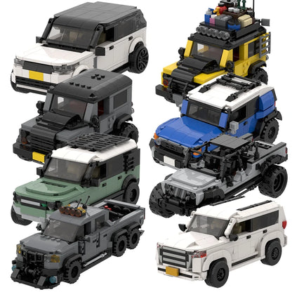 SUV Off-road Racewagen Bouwstenen – LEGO® Compatibel (14+)