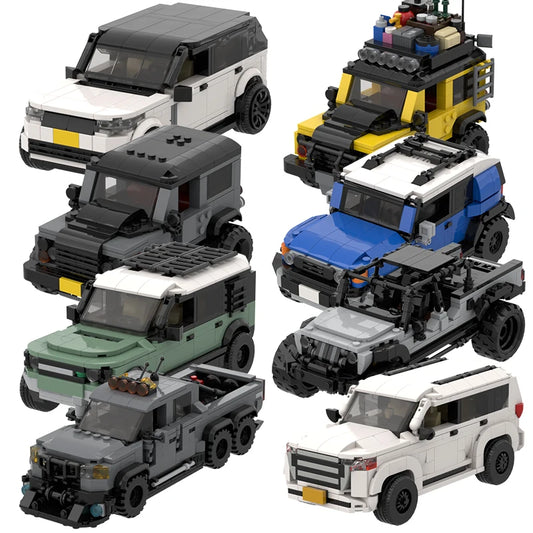 SUV Off-road Racewagens – Compatibel  met LEGO®