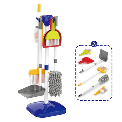 Cleaning set blue