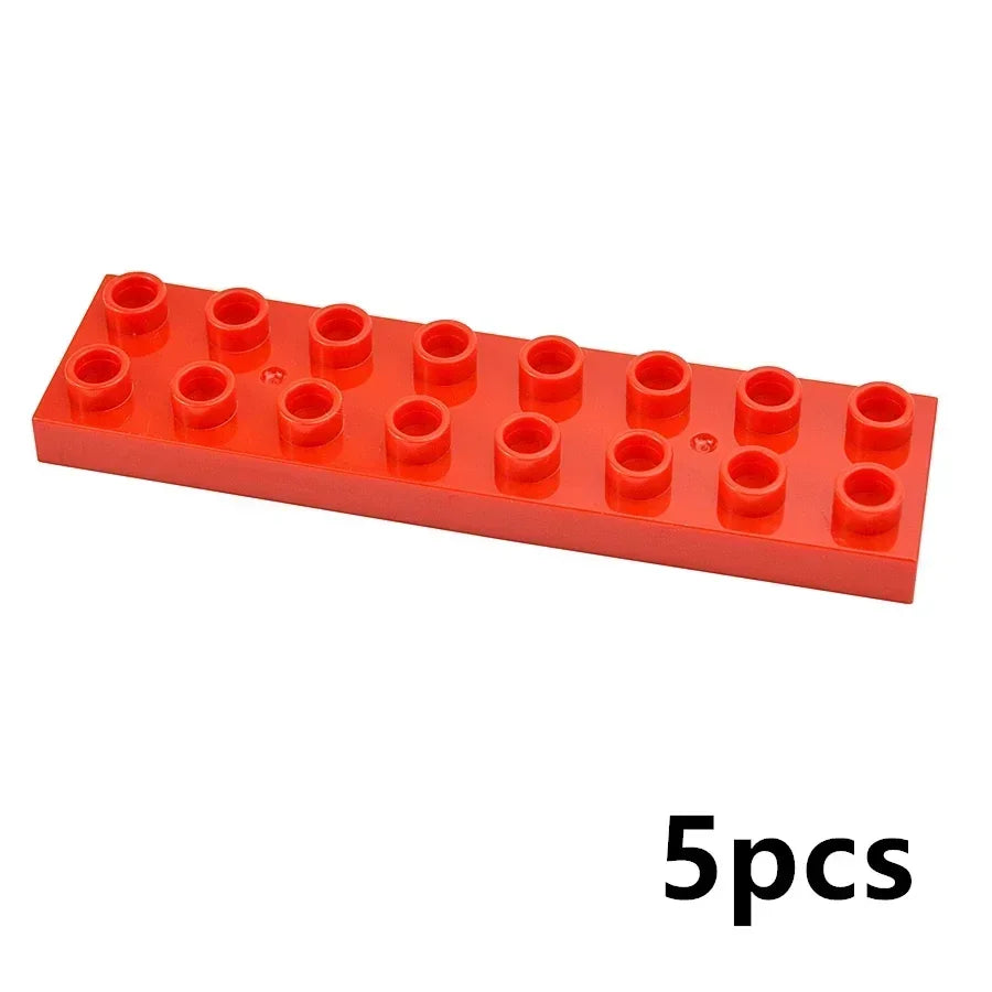 Trein rails onderdelen set – Compatibel met Duplo®