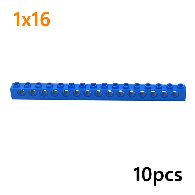 Technische bouwstenen balken – Compatibel met LEGO® (met gaten)