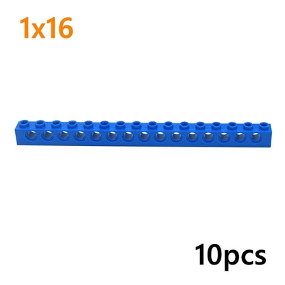 Technische bouwstenen balken – Compatibel met LEGO® (met gaten)