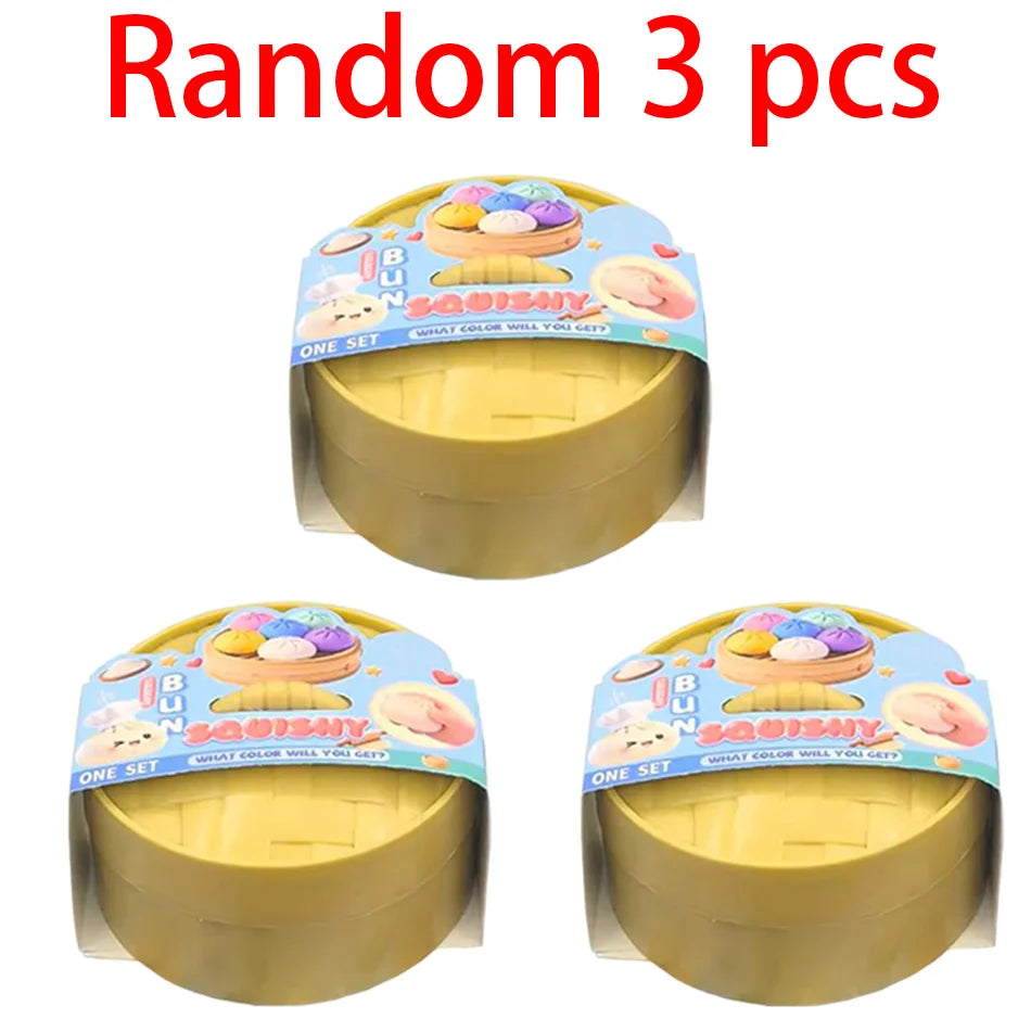Verrassings Squishy in Dumpling Vorm