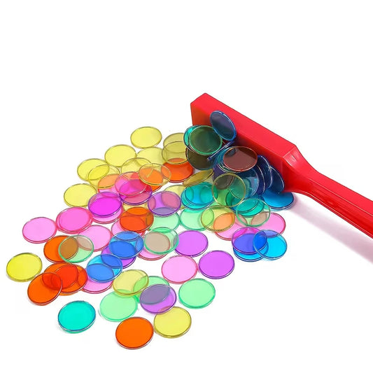 Montessori Magnetische Set: Stokjes en Fiches voor Leren en Spel