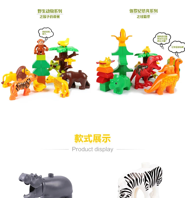 Huisdieren en dieren set – Compatibel met Duplo®