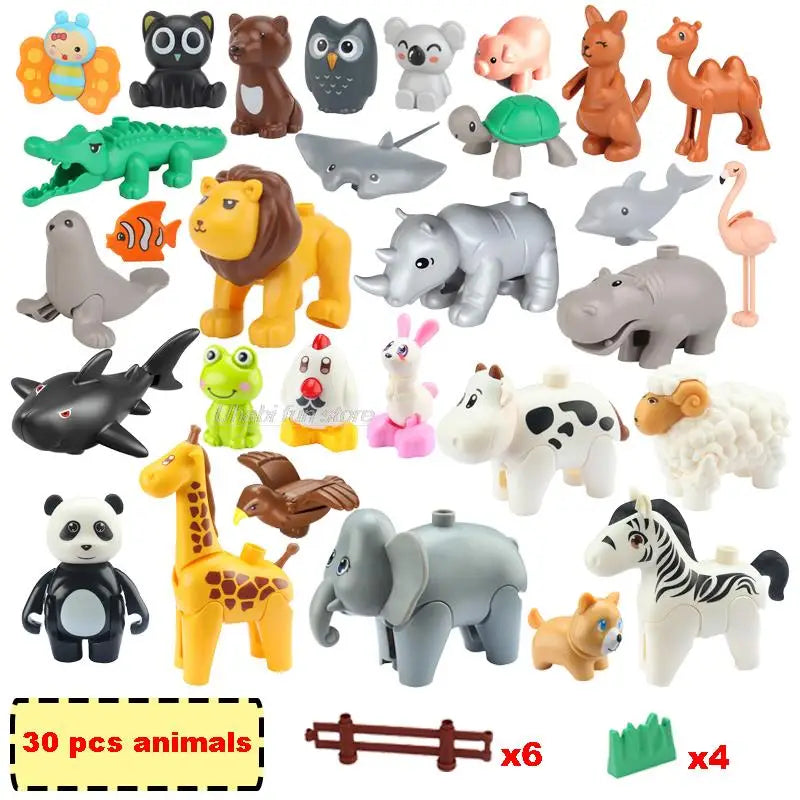 Grote en Kleine Bouwblokken Set – Compatibel met Duplo