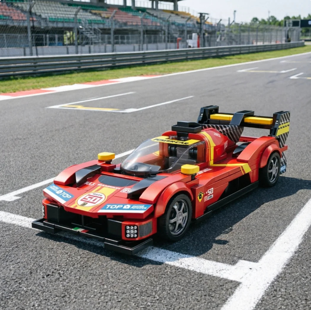 JD Serie Raceauto Bouwblokken – LEGO® Compatibel