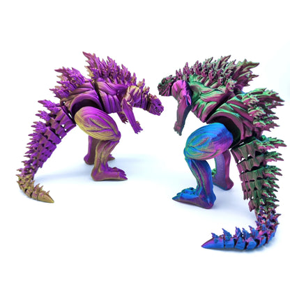 3D Geprint Dinosaur Speelfiguur met Beweegbare Gewrichten