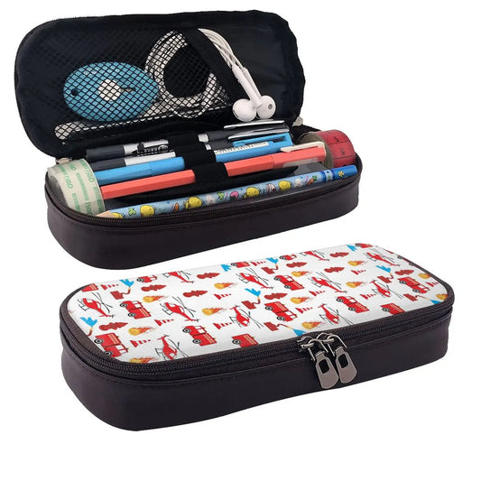 Brandweer Etui met Brandweerwagen Design