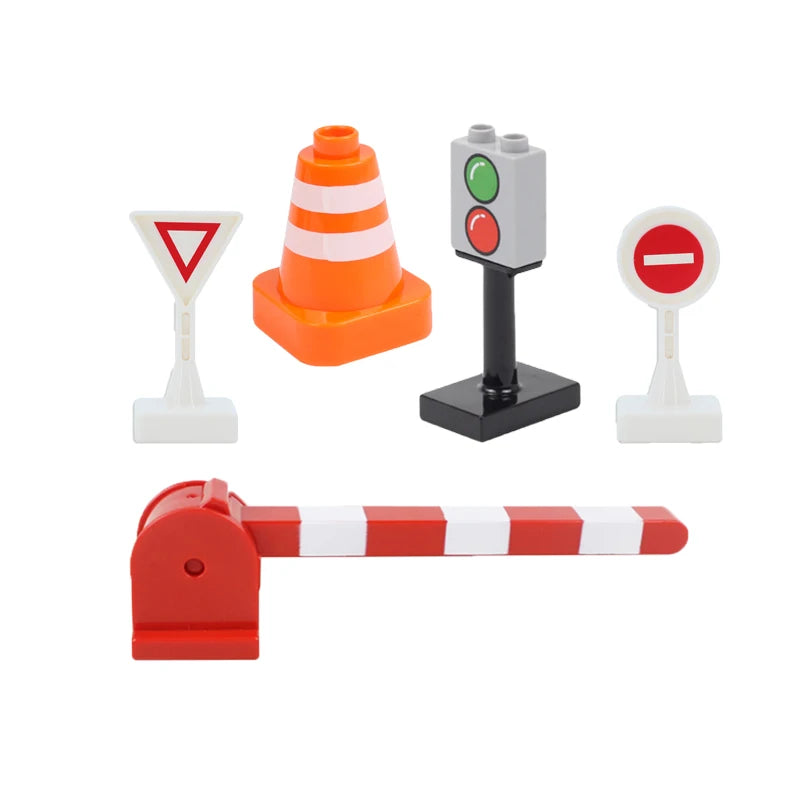 Bouwblokken Treinbaan Set – Duplo Compatibel
