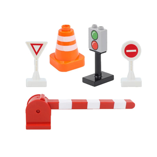 Bouwblokken Treinbaan Set – Duplo Compatibel