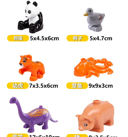 Huisdieren en dieren set – Compatibel met Duplo®