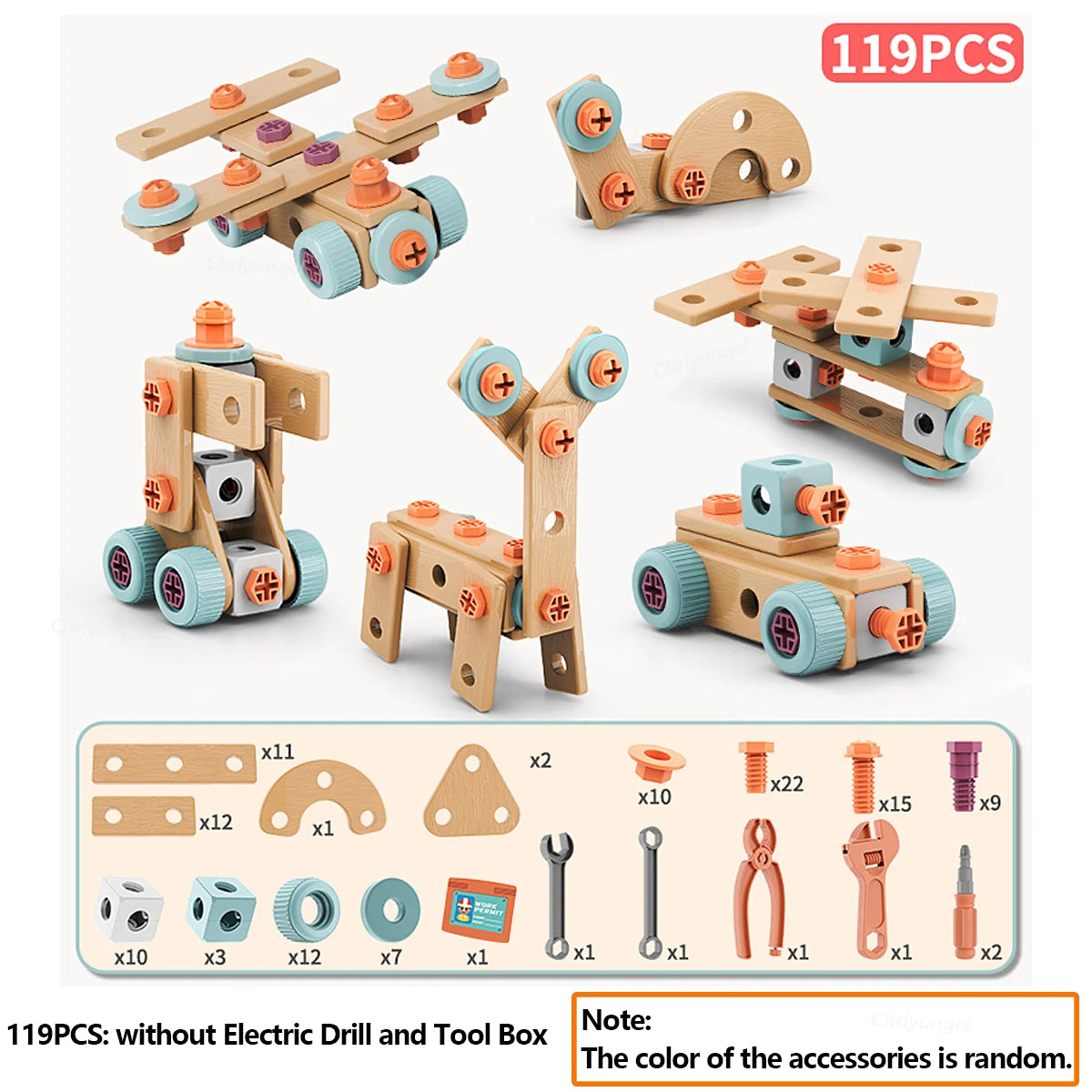 Gereedschap Set voor Kinderen | STEM Bouwen en Monteren