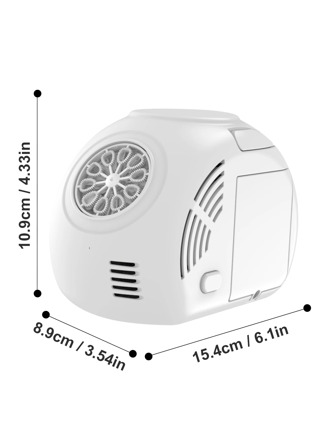 Handheld Elektrische Bellenblaas met Licht voor Buiten
