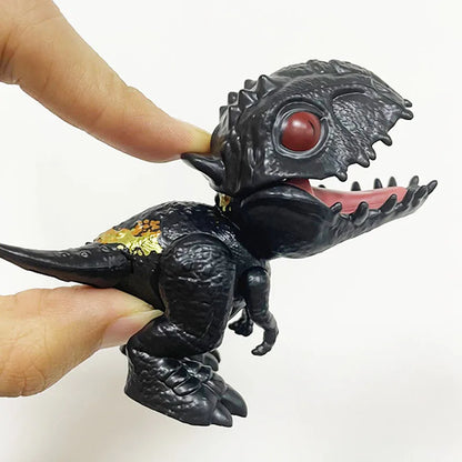 Vingerbijtende Dinosaurus T-Rex Speelfiguur met Beweegbare Gewrichten