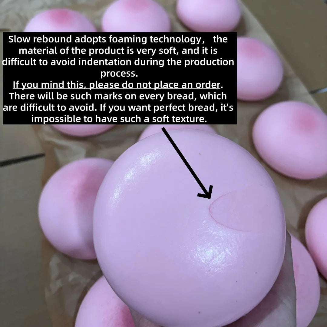Squishy Knijpspeeltje in Broodvorm voor Volwassenen