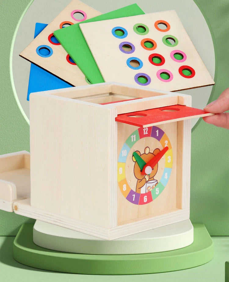 6-in-1 Houten Montessori Speelbox