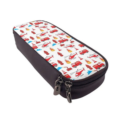 Brandweer Etui met Brandweerwagen Design
